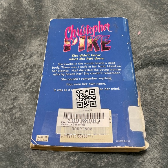 Christopher Pike “The Lost Mind” 1995 - Picture 2 of 3